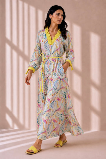Watercolour Muse Dress