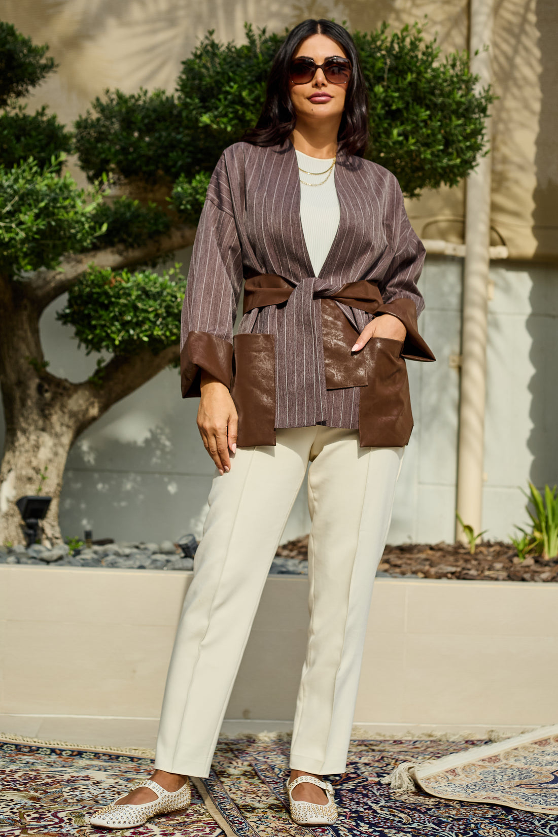 Between Seasons Jacket in Brown