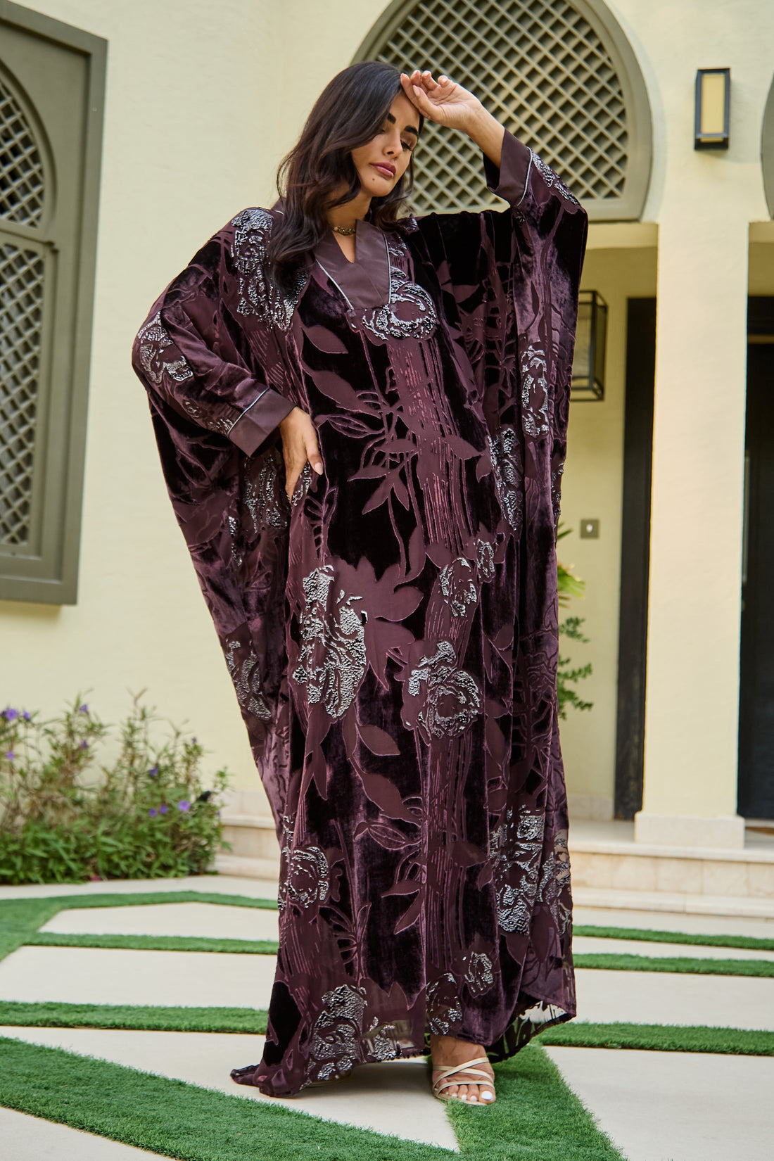 Sahar Kaftan in Brown