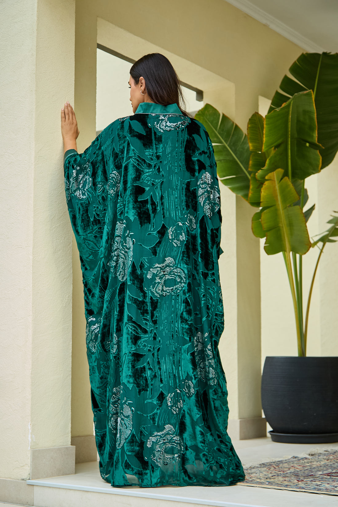 Sahar Kaftan in Emerald